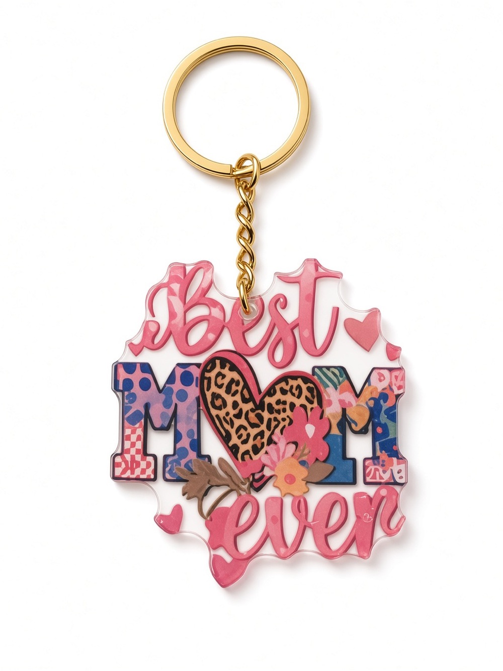 Best MOM acrylic keychain